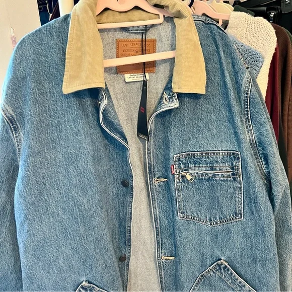 NWT Levi’s jean coat - Picture 1 of 4